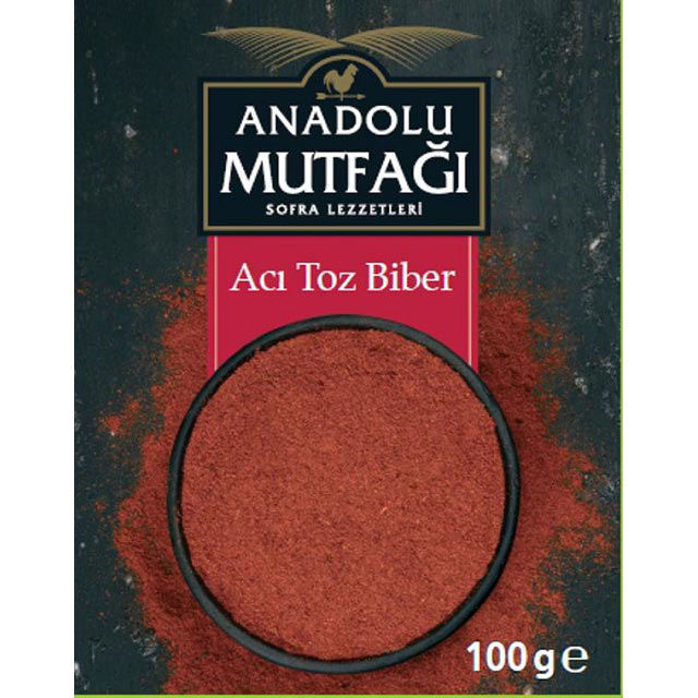 Anadolu Mutfağı Acı Toz Biber 100 g