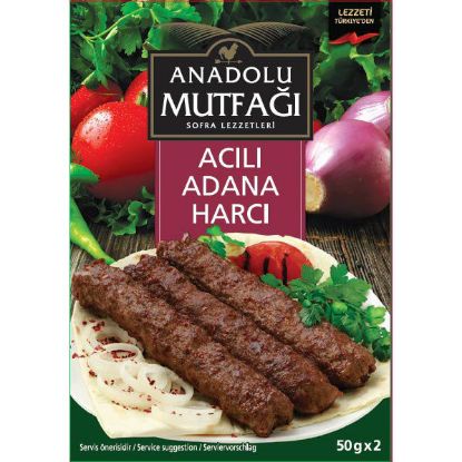 Anadolu Mutfağı Acılı Adana Kebap Harcı 2*50 g