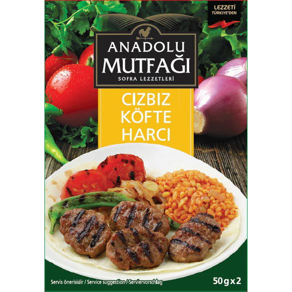 Anadolu Mutfağı Cızbız Köfte Harcı 2*50 g