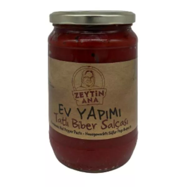 Zeytin Ana Ev Yapımı Tatlı Biber Salçası 700 gr