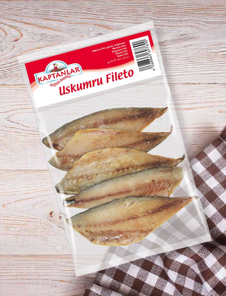 Kaptanlar Makrele Filet USKUMRU 800 Gr