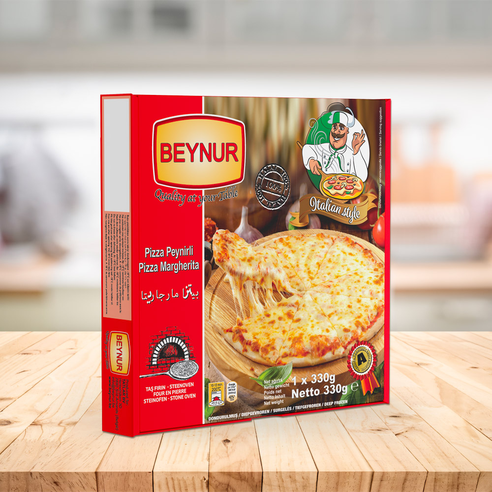 Beynur Margretta Peynirli Pizza 330 Gr