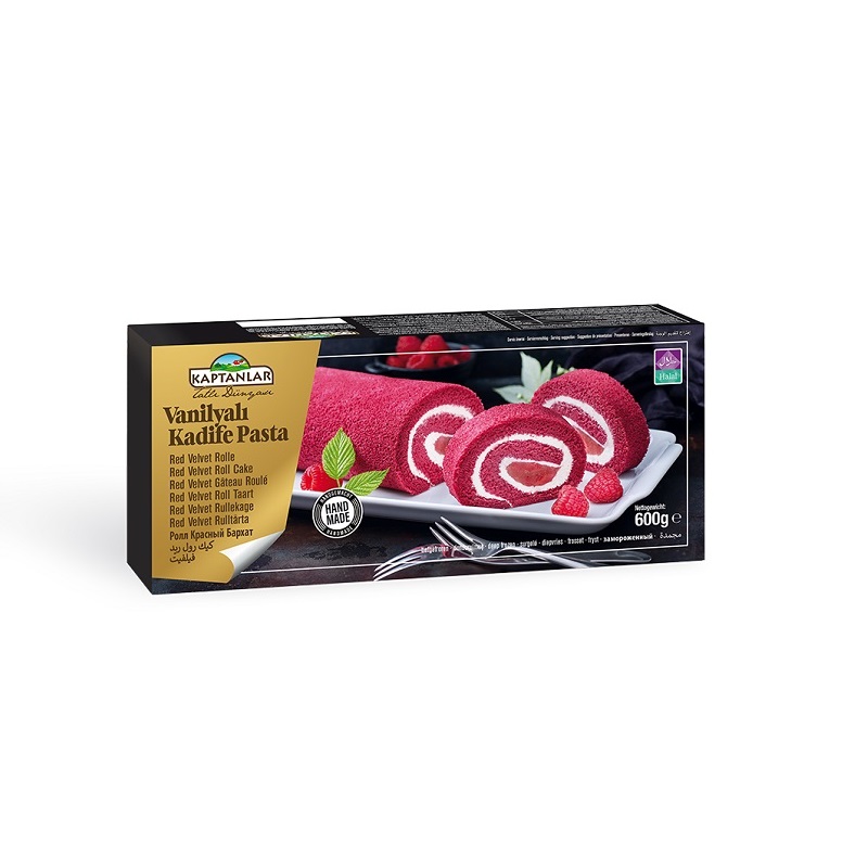 Kaptanlar Redvelved  Yaş Pasta El Yapımı 600 Gr