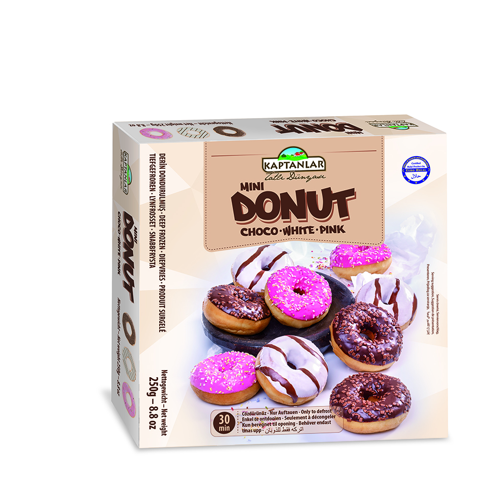 Kaptanlar Mini Donuts 9 Lu 250gr