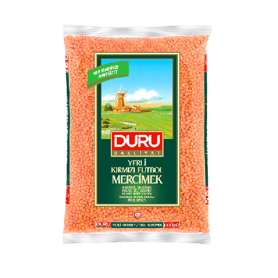 DURU Kırmızı Mercimek 1000g