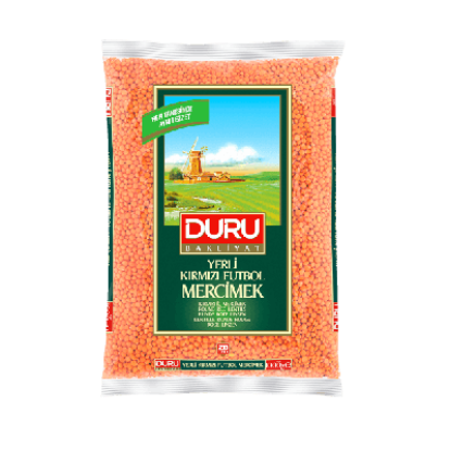 DURU Kırmızı Mercimek 1000g