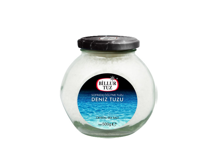 Billur Deniz Tuzu Taneli 500g